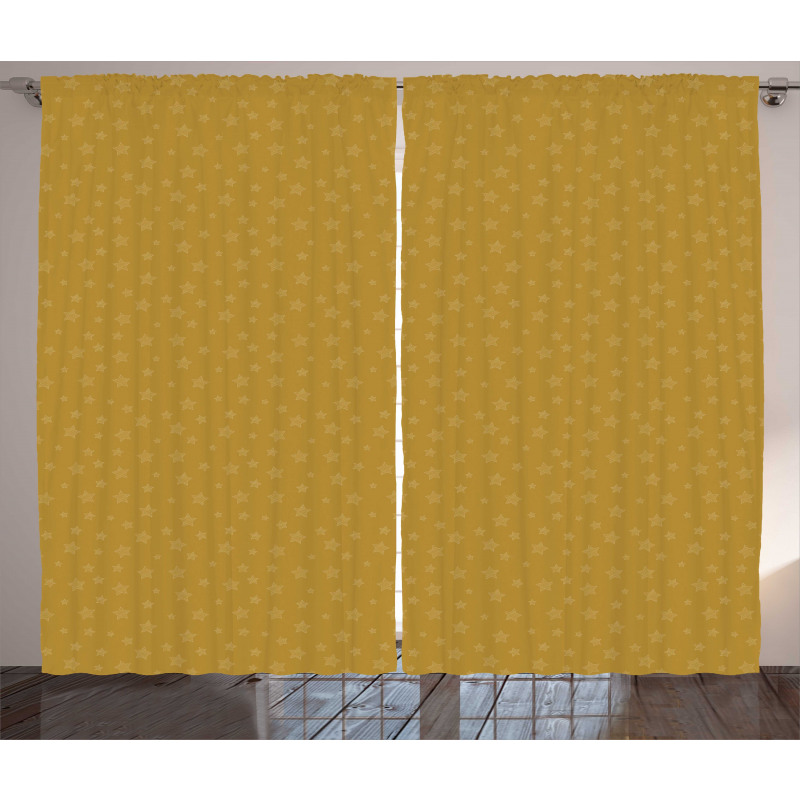 Sketchy Irregular Sizes Curtain
