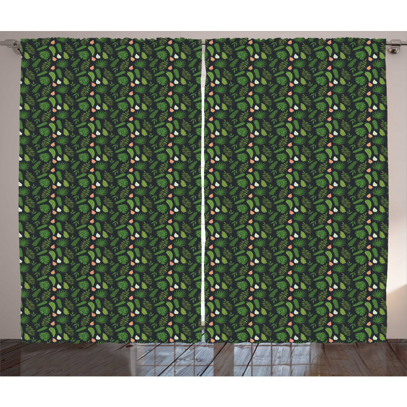 Various Jungle Plantation Curtain