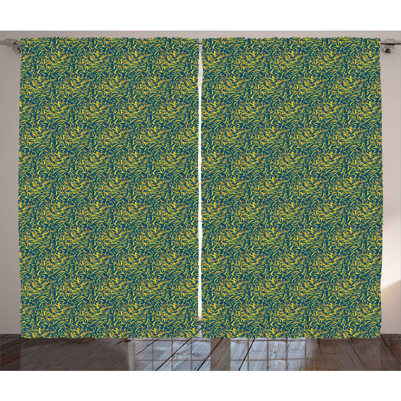 Floating Leaves Curtain