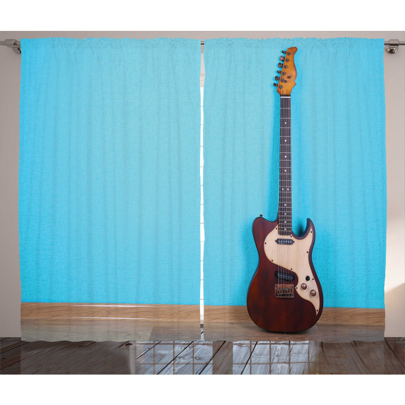 Rock Band Instrument Photo Curtain