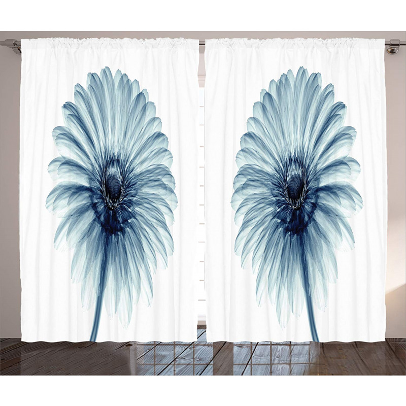 Daisies Flowers Plants Curtain