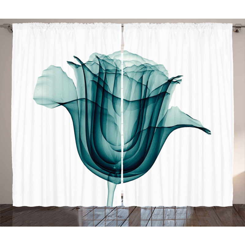 Flowers Nature Curtain