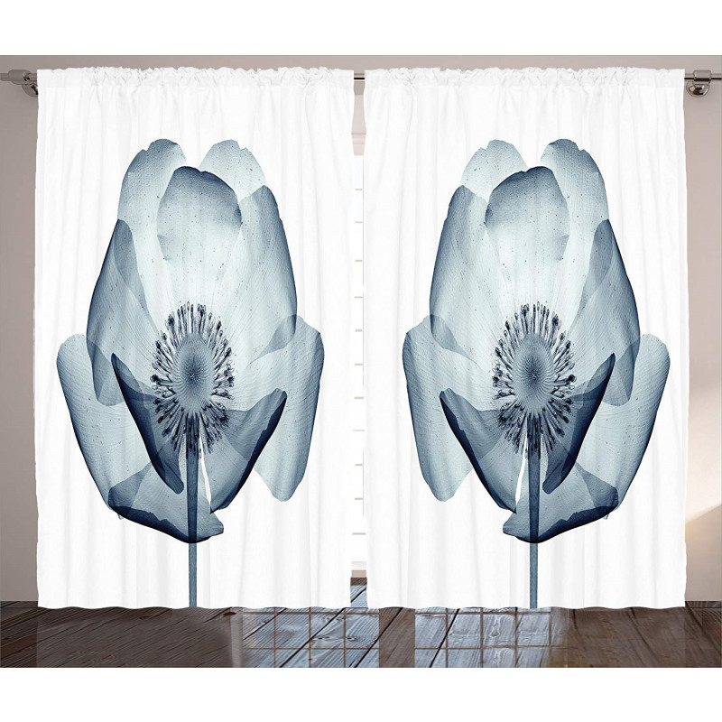 Complex Nature Theme Curtain