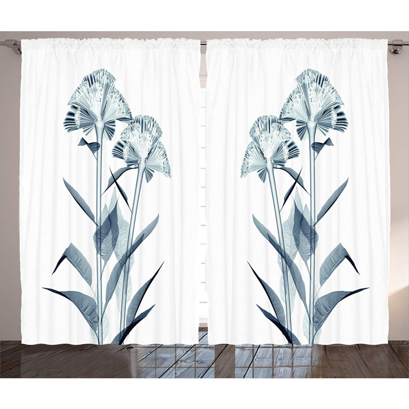 Flowers X-Ray Vision Curtain
