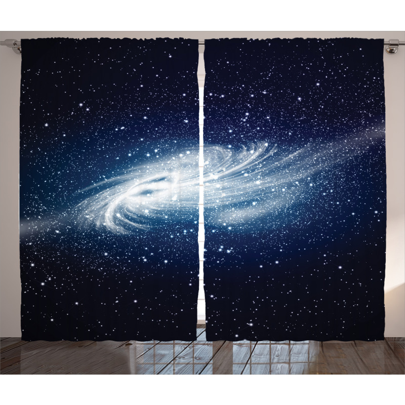 Milky Way Galaxy Space Curtain