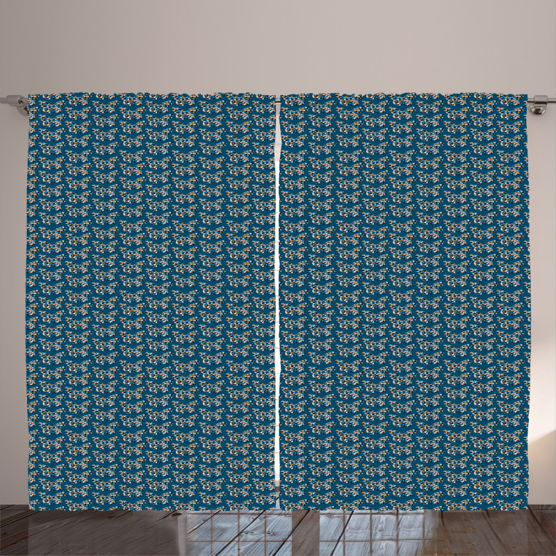 Polka Dotted FlyingBugs Curtain