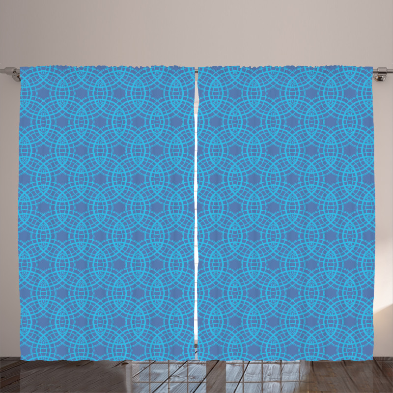 Medallion Grid Pattern Curtain