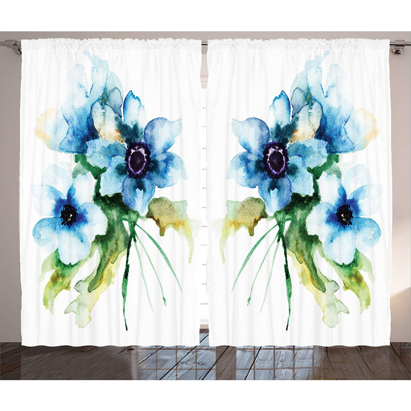 Nature Painting Curtain
