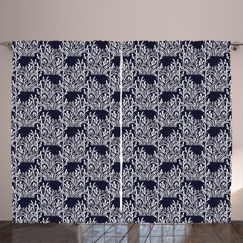 Tree Branches Plantation Curtain