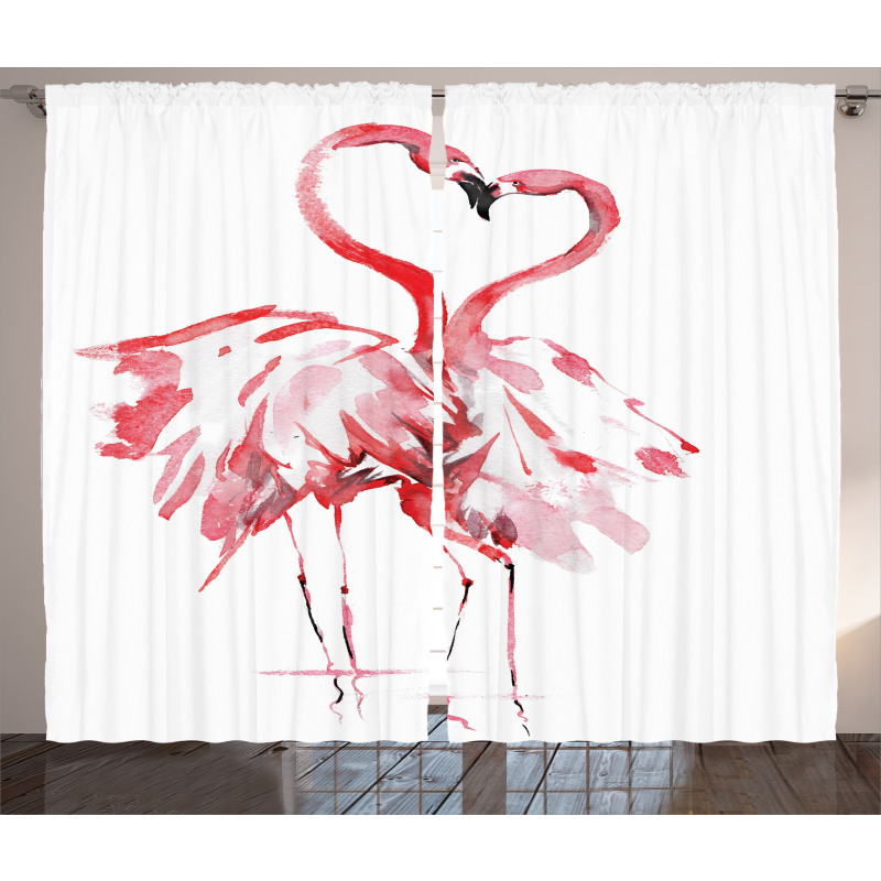 Lovers Kissing Curtain