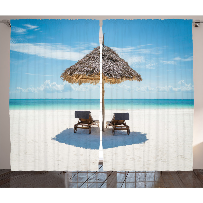 Zanzibar Eastern Scenery Curtain