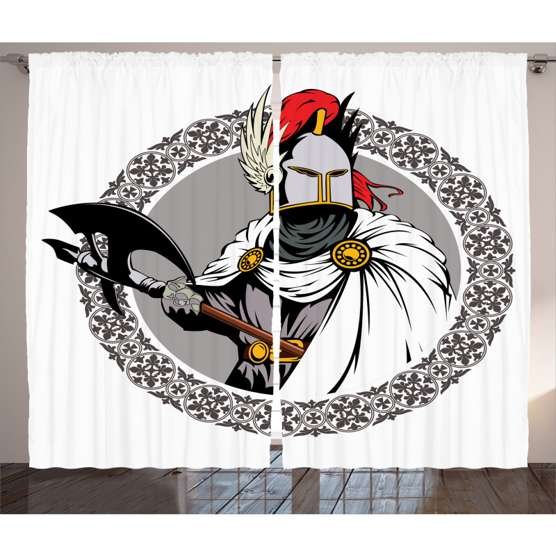 Knight Heroic Armour Curtain