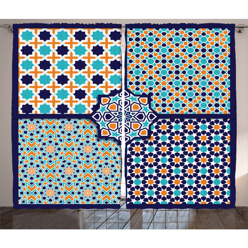Mosaic Eastern Pattern Curtain