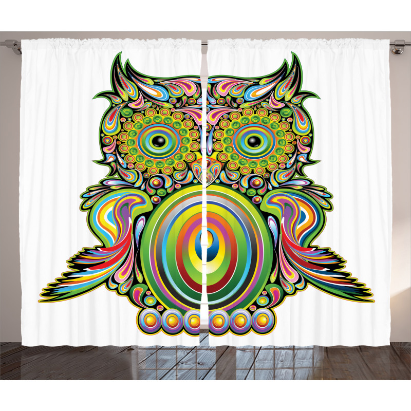 Owl Eye Curtain