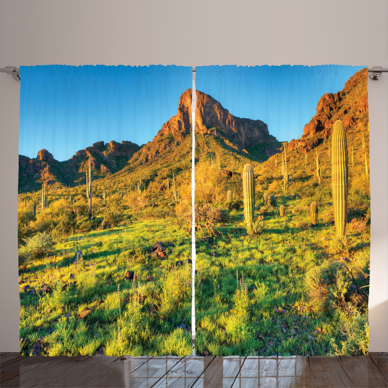 Picacho Peak and Sun Curtain