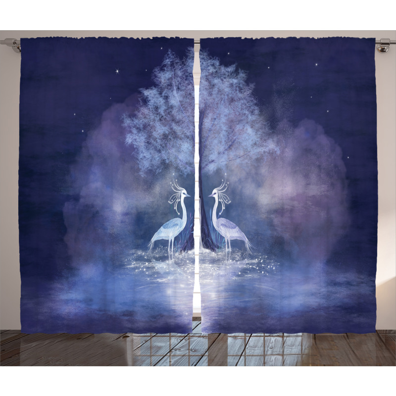 Mythical Dreamy Creature Curtain