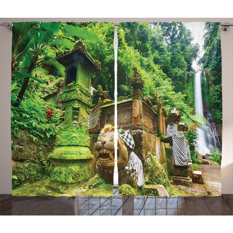Waterfall Rainforest Curtain