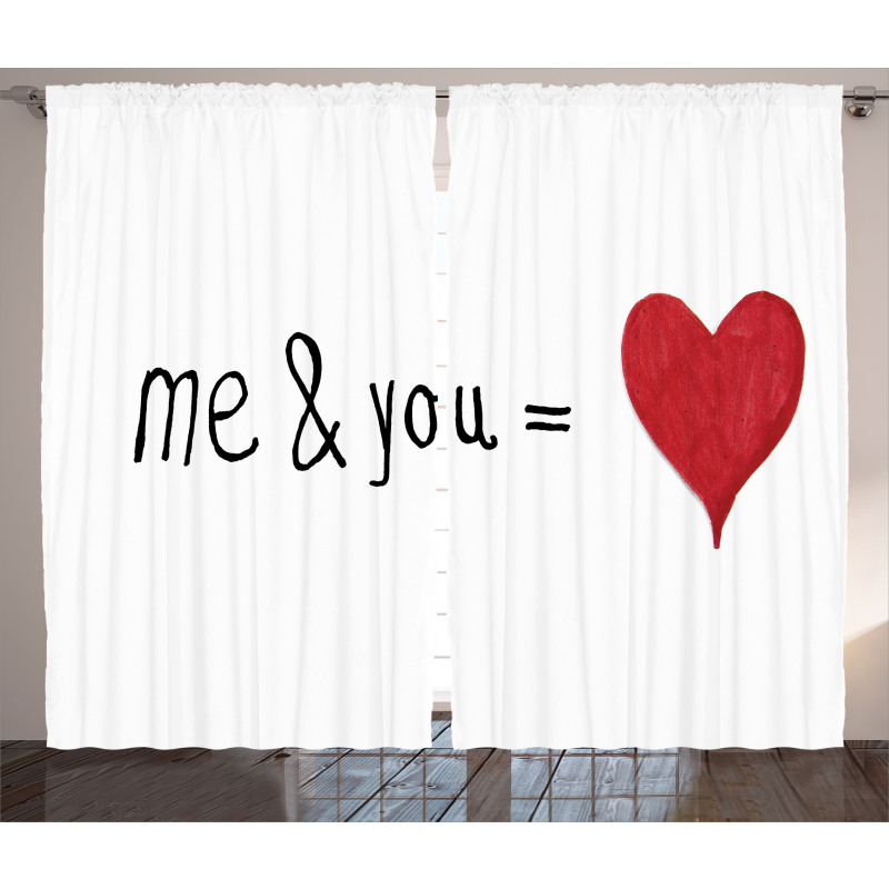 Words Affection Romance Curtain