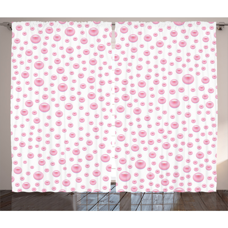Baby Pink Bridal Theme Curtain