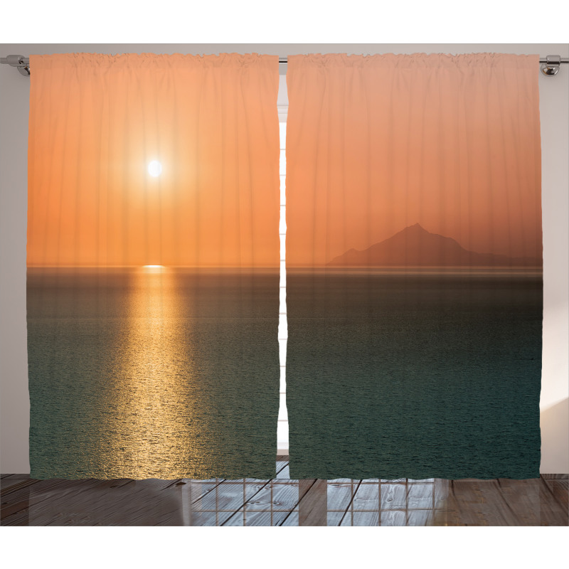 Sunrise over Ocean Curtain