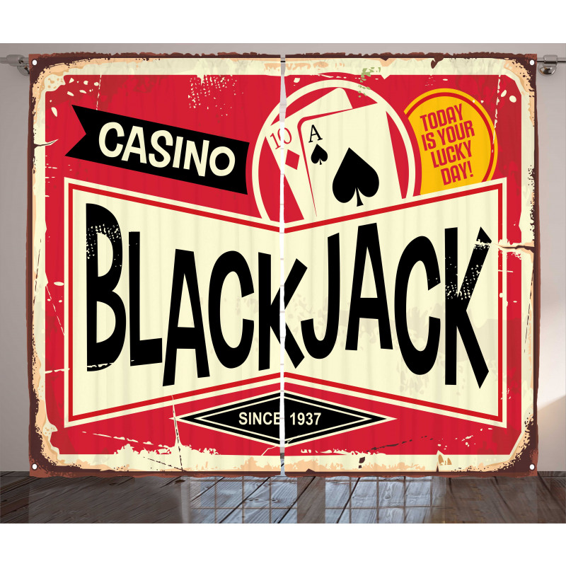 Kumar Perde Retro Tabela Stilinde Blackjack Oyunu Metni