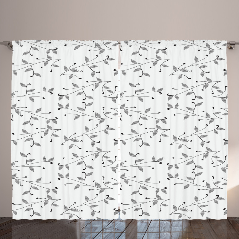 Minimalist Eco Pattern Curtain