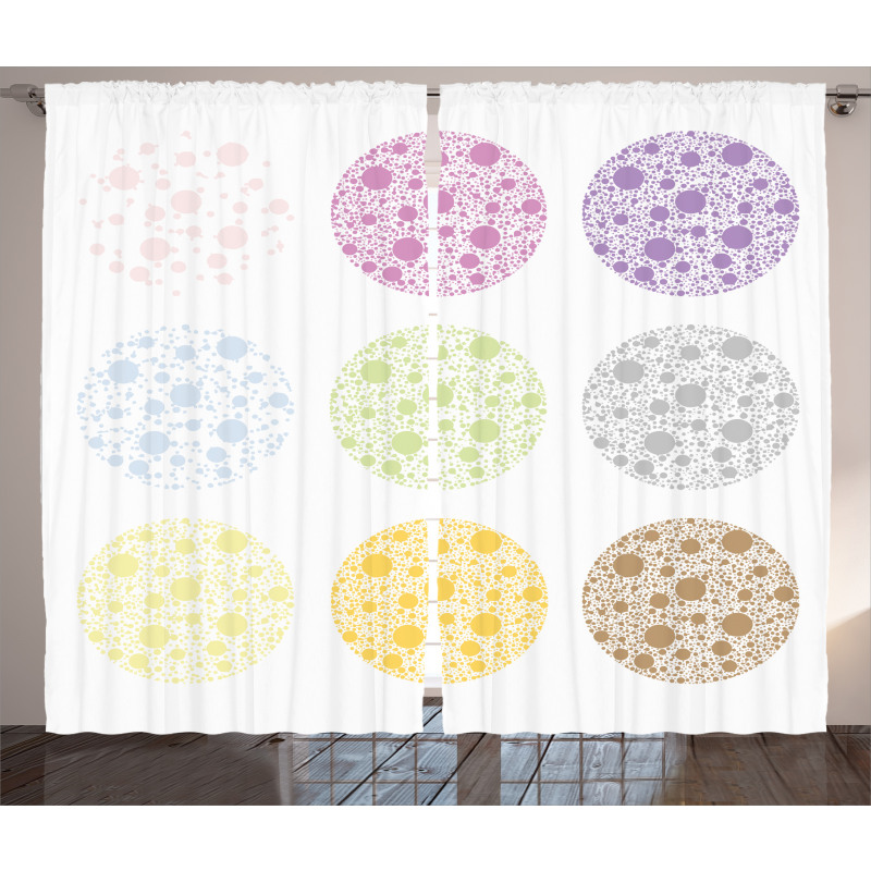 Polka Dots and Rounds Curtain