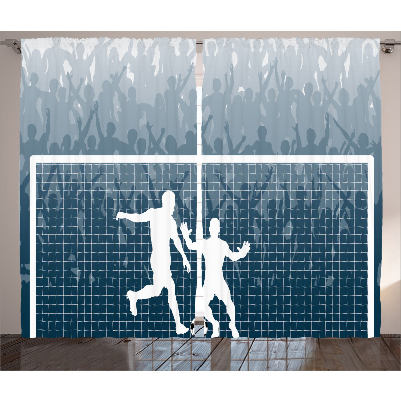 Penalty Kick Football Curtain