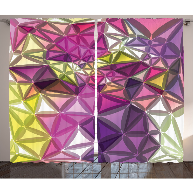 Geometrical Diamond Curtain