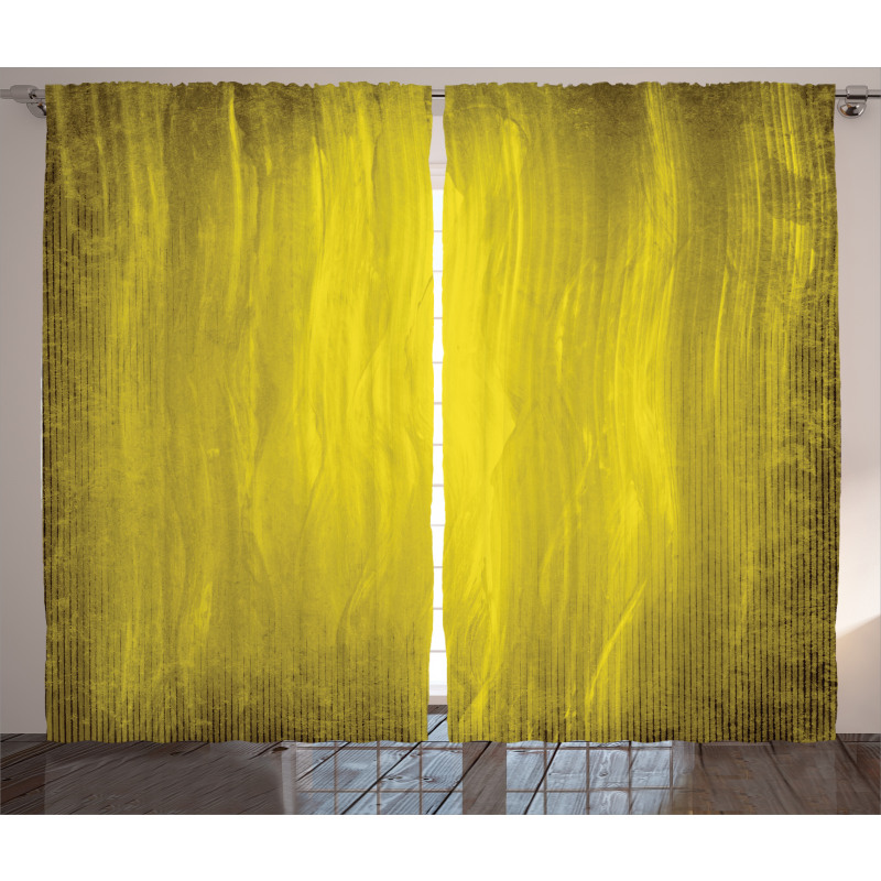 Abstract Retro Grunge Curtain