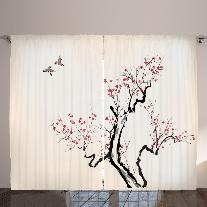 Classical Asian Curtain