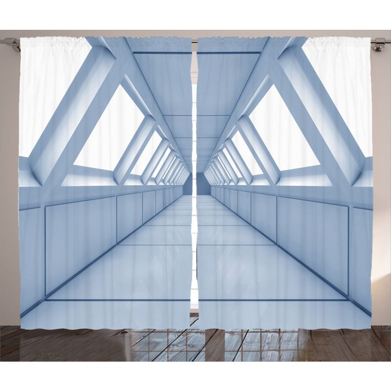 Corridor of Spaceship Curtain