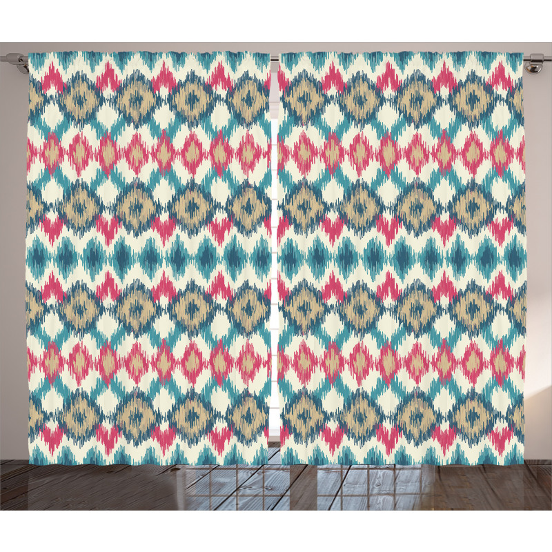 Handmade Triangle Boho Curtain