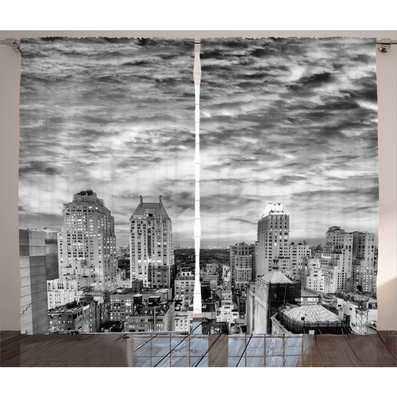 New York Skyscraper Curtain
