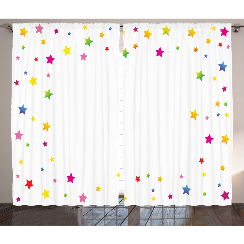 Vivid Stars Design Curtain