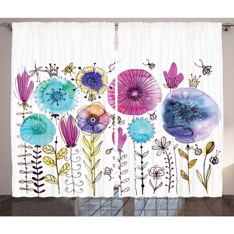 Hello Summer Concept Curtain