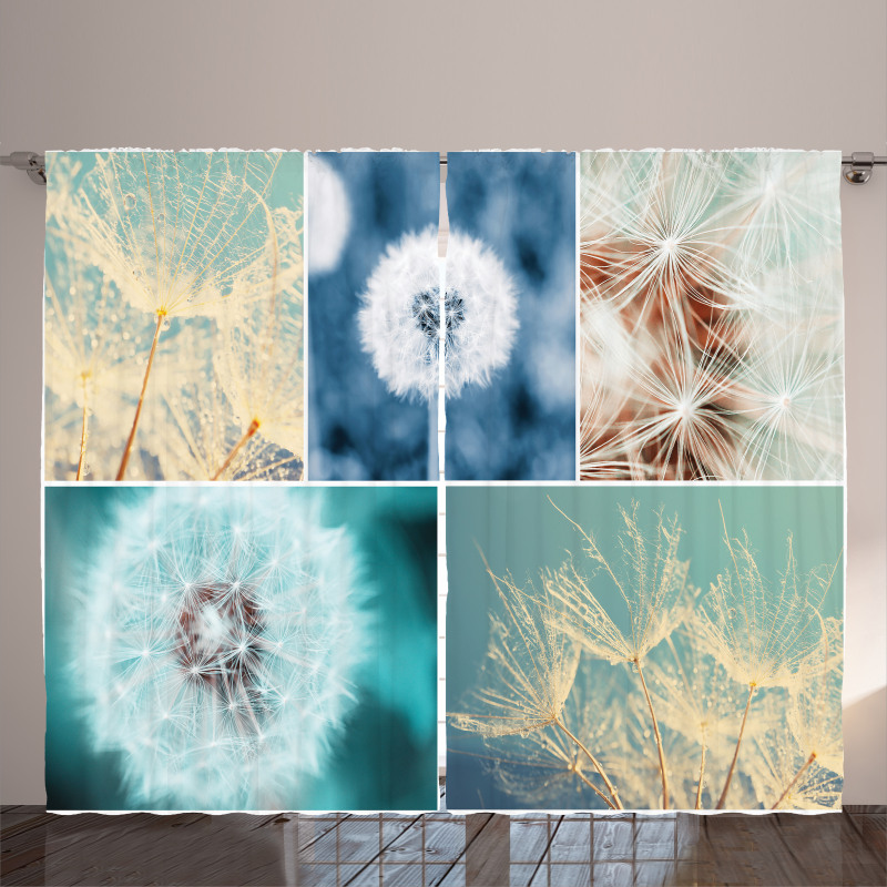 Dandelions Nature Curtain