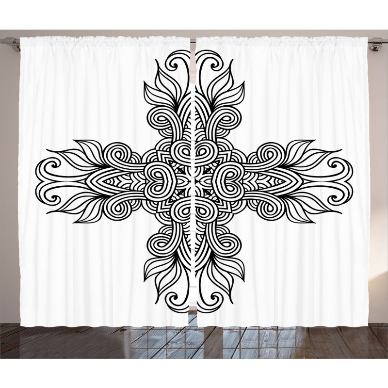 Royal Old Celtic Knot Curtain