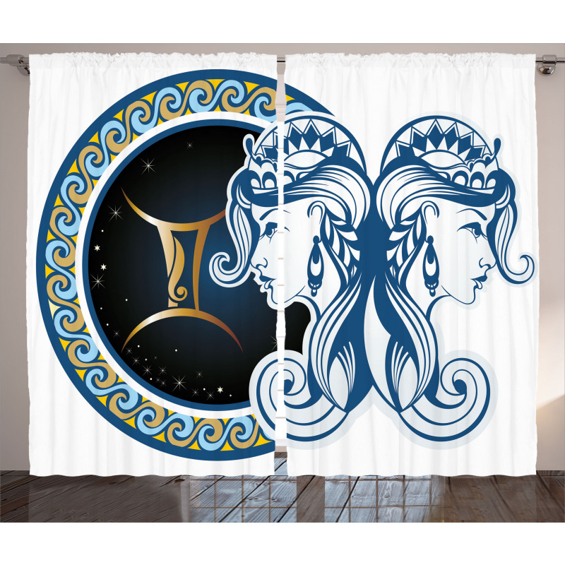 Astrology Gemini Curtain