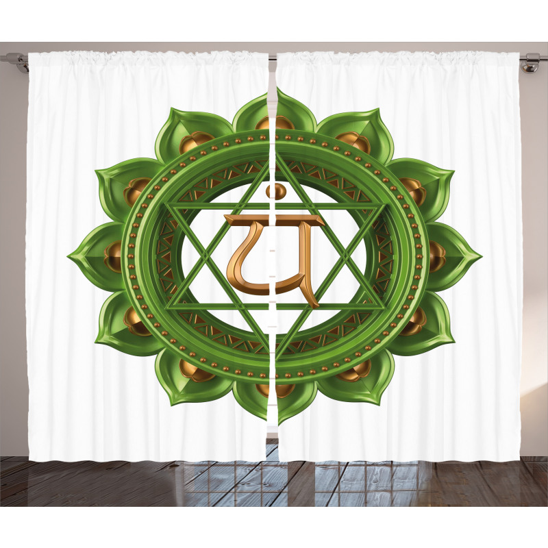 Glimmer Chakra Balance Curtain
