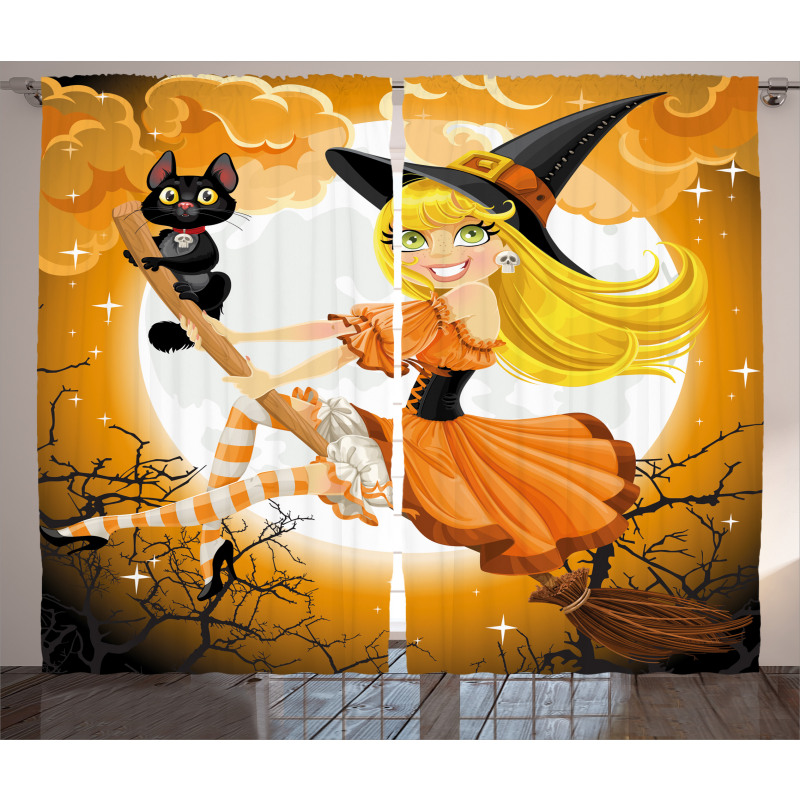 Witch Conceptual Colors Curtain