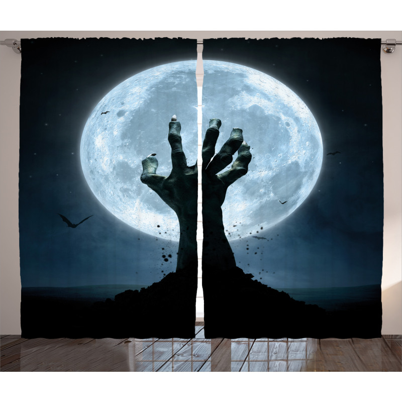 Zombie Grave Curtain