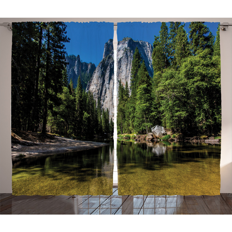 Granite Cliff River Curtain