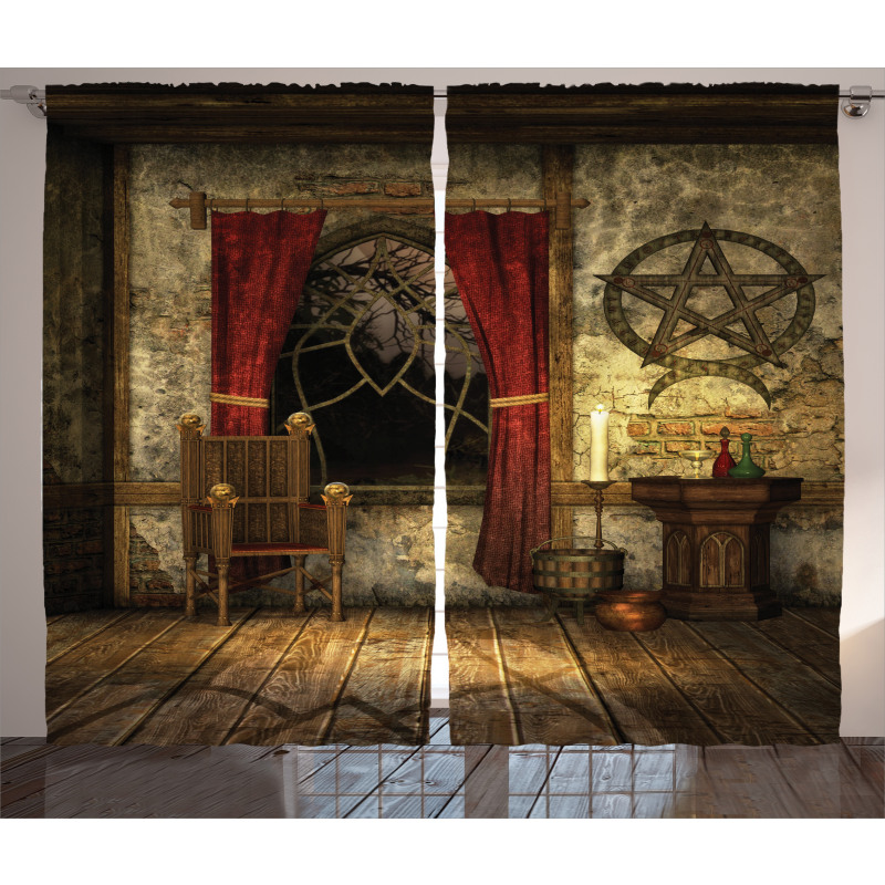 Medieval Room Chamber Curtain