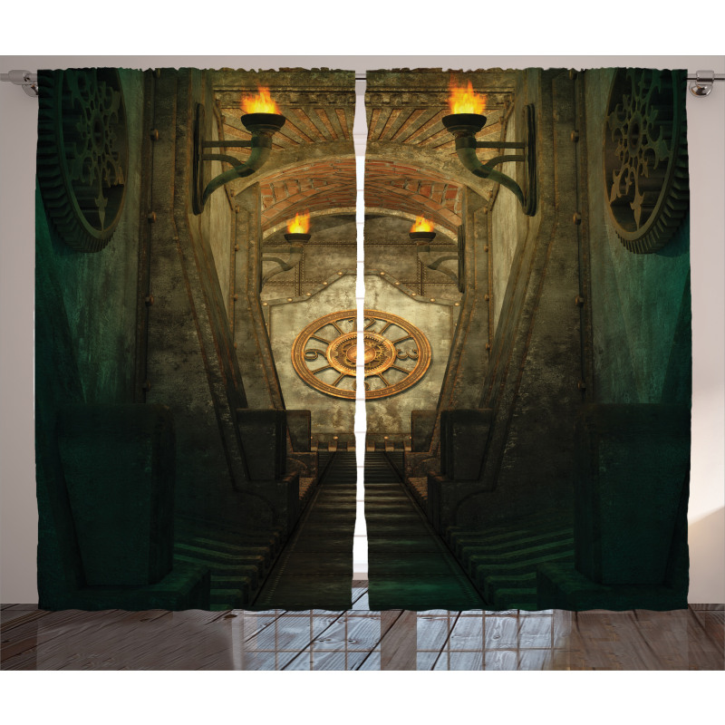 Medieval Secret Passage Curtain