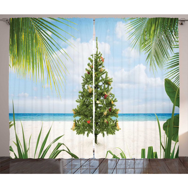 Holiday Party Tree Curtain