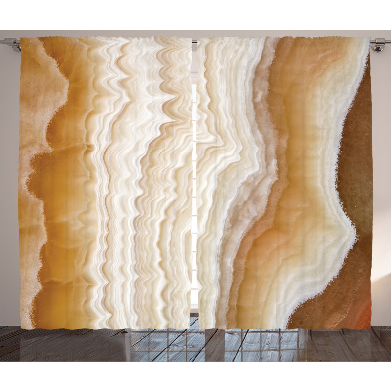 Marble Surface Image Curtain