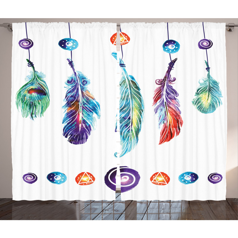 Feather Hippie Curtain