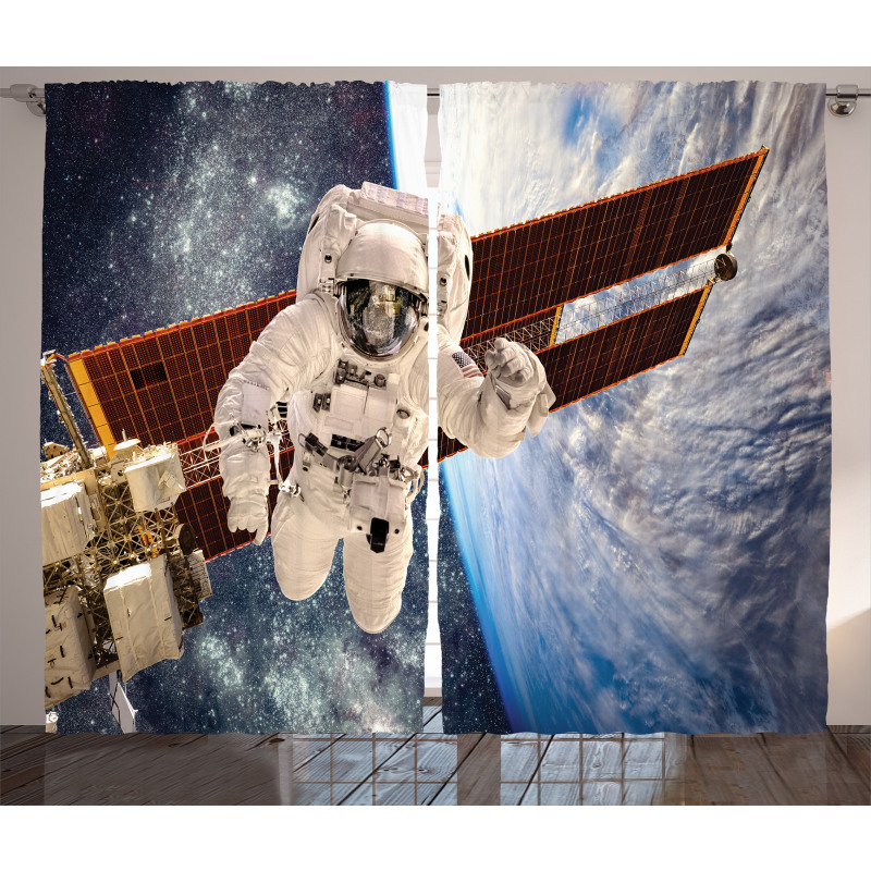 Gravity Astronaut Curtain