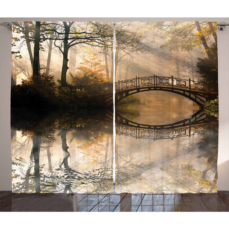 Bridge River Forest Curtain